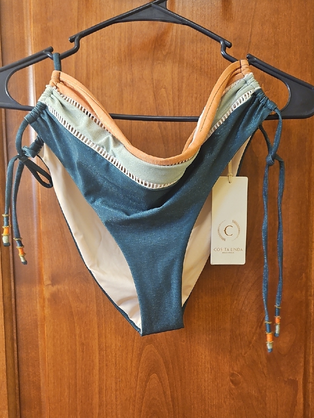 New With Tags Tie String Swim Bottom